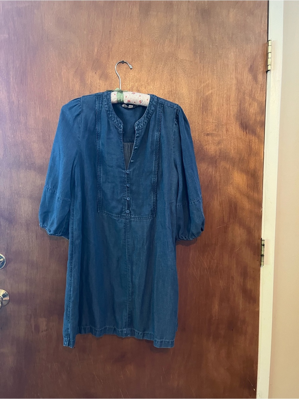 LOFT Blue Soft Denim Dress